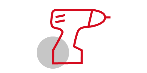 A brushless warranty user device icon